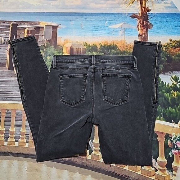J‎ Brand Zippered Ankle Skinny Jeans Size 27 - Picture 7 of 7